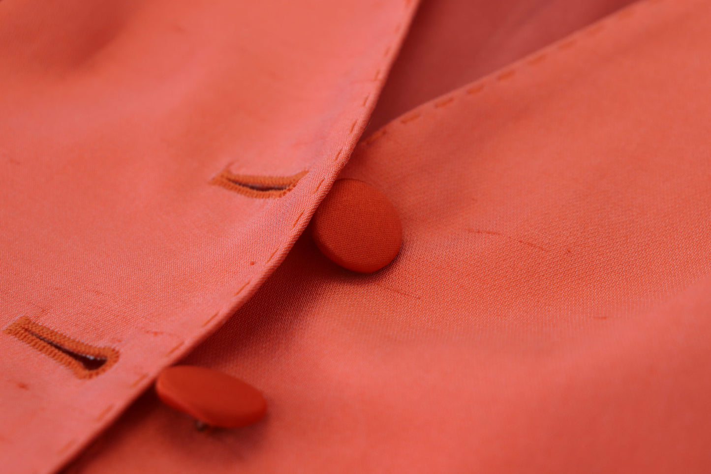 Dolce &amp; Gabbana Orange Sleeveless Waistcoat Cropped Vest Top